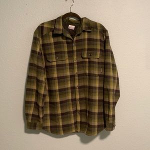 Columbia Butron Up Heavy Flannel Shirt
